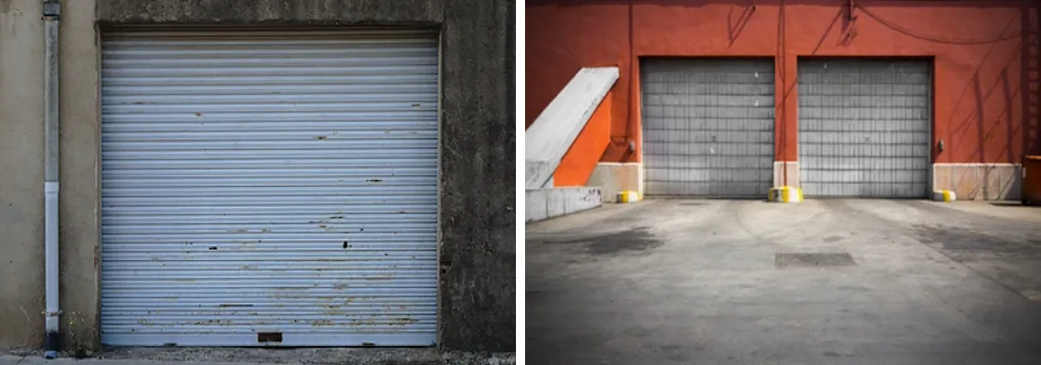 Rusty Iron Garage Doors Replacement in Delray Beach, FL
