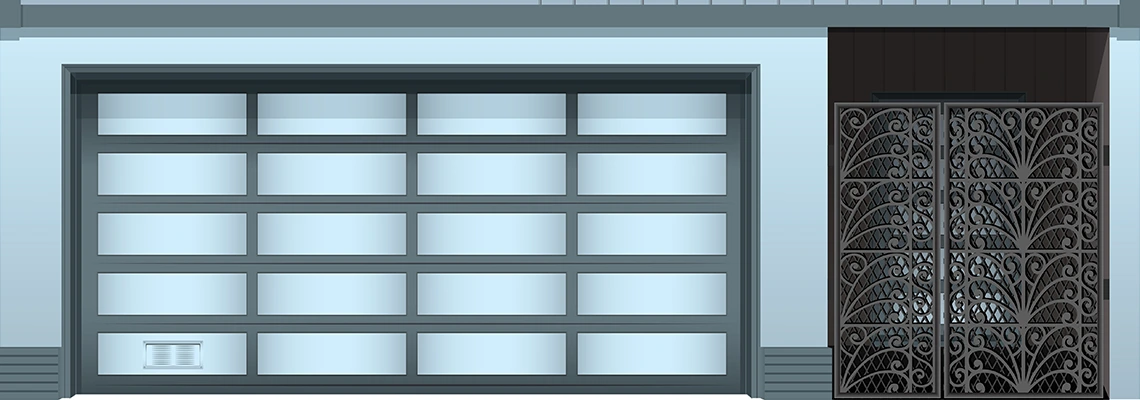 Aluminum Garage Doors Panels Replacement in Delray Beach, Florida